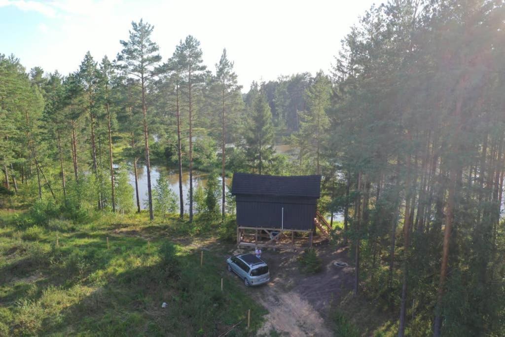 Viking House In The Tree! Jacuzzi, Sauna,Apkure! Lici  Exterior photo