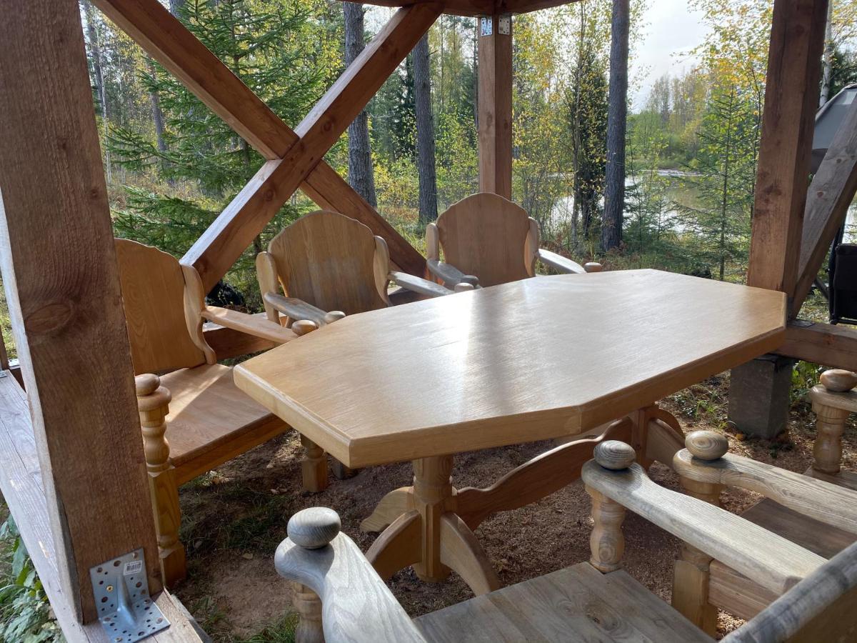 Viking House In The Tree! Jacuzzi, Sauna,Apkure! Lici  Exterior photo