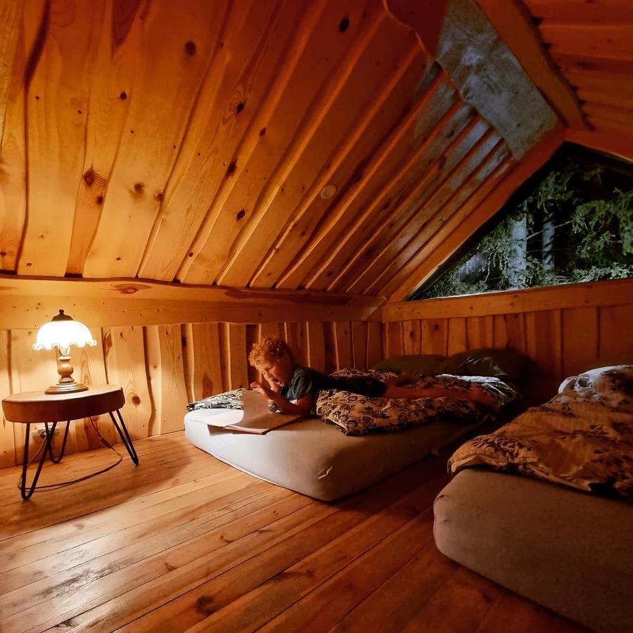 Viking House In The Tree! Jacuzzi, Sauna,Apkure! Lici  Exterior photo